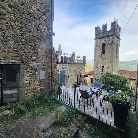 Casa Dell 'vista Gorgeous Remodeled Stone In Rural Northern Tuscany 펜션 *
