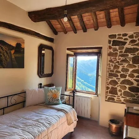 펜션 Casa Dell 'vista Gorgeous Remodeled Stone In Rural Northern Tuscany Monti di Villa